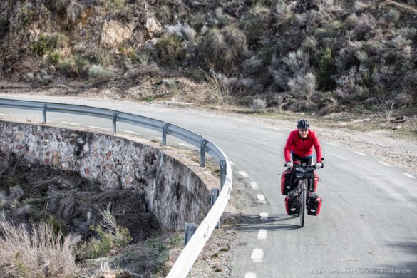 Cycling in Andalucia Spain on an Avaghon X29